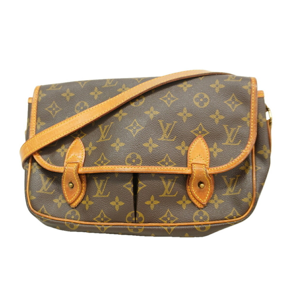 LOUIS VUITTON Brown Monogram Shoulder Bag